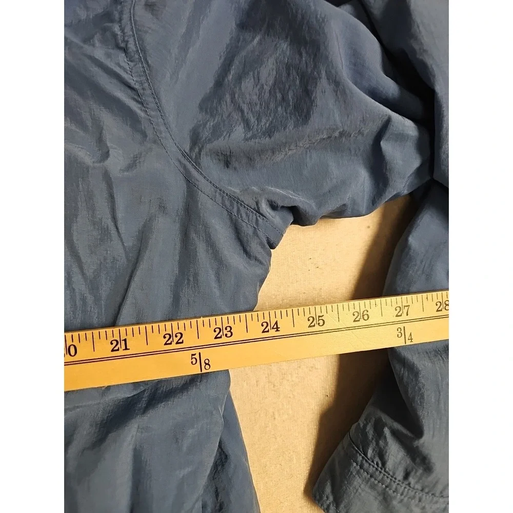 Walt Disney World Sorcerer Mickey Mouse Windbreaker Jacket Blue Hooded 1X